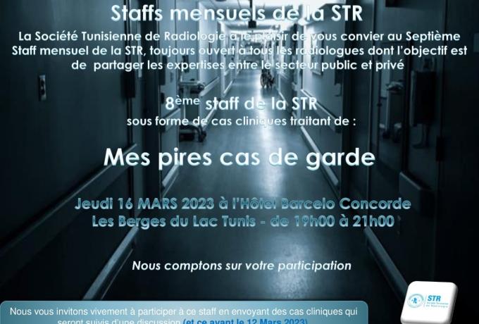 8ème staff de la STR Sujet : Mes pires cas de garde